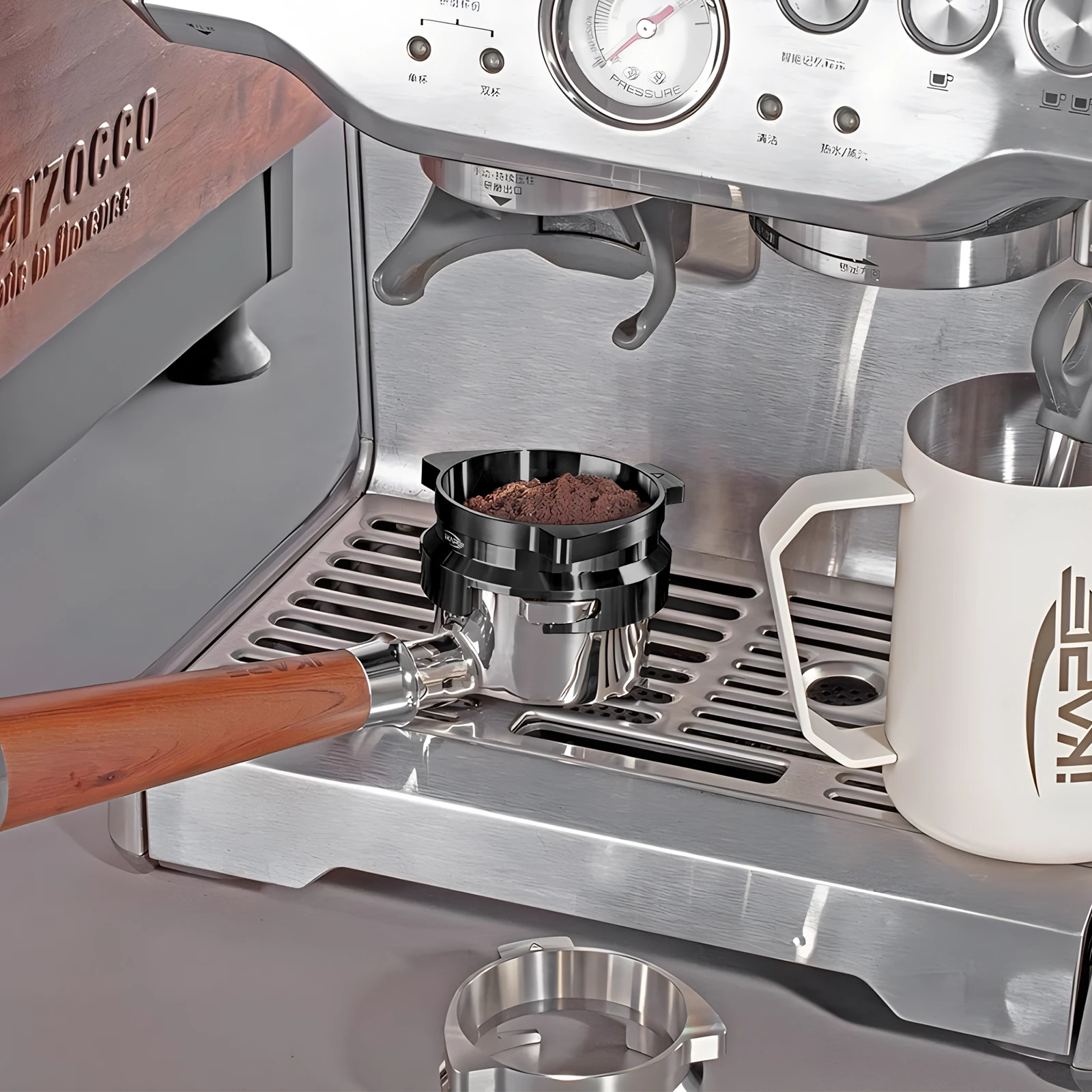 قمع توزيع قهوة إسبريسو احترافي متوافق مع بريفيل 54...