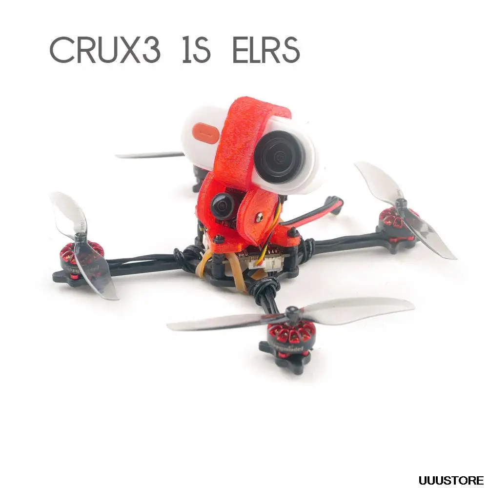 

40g Happymodel Crux3 1S ELRS 2.4G RX 115mm Wheelbase 3 Inch F4 Toothpick FPV Racing Drone BNF w/ 5.8G VTX Caddx 1200TVL Camera