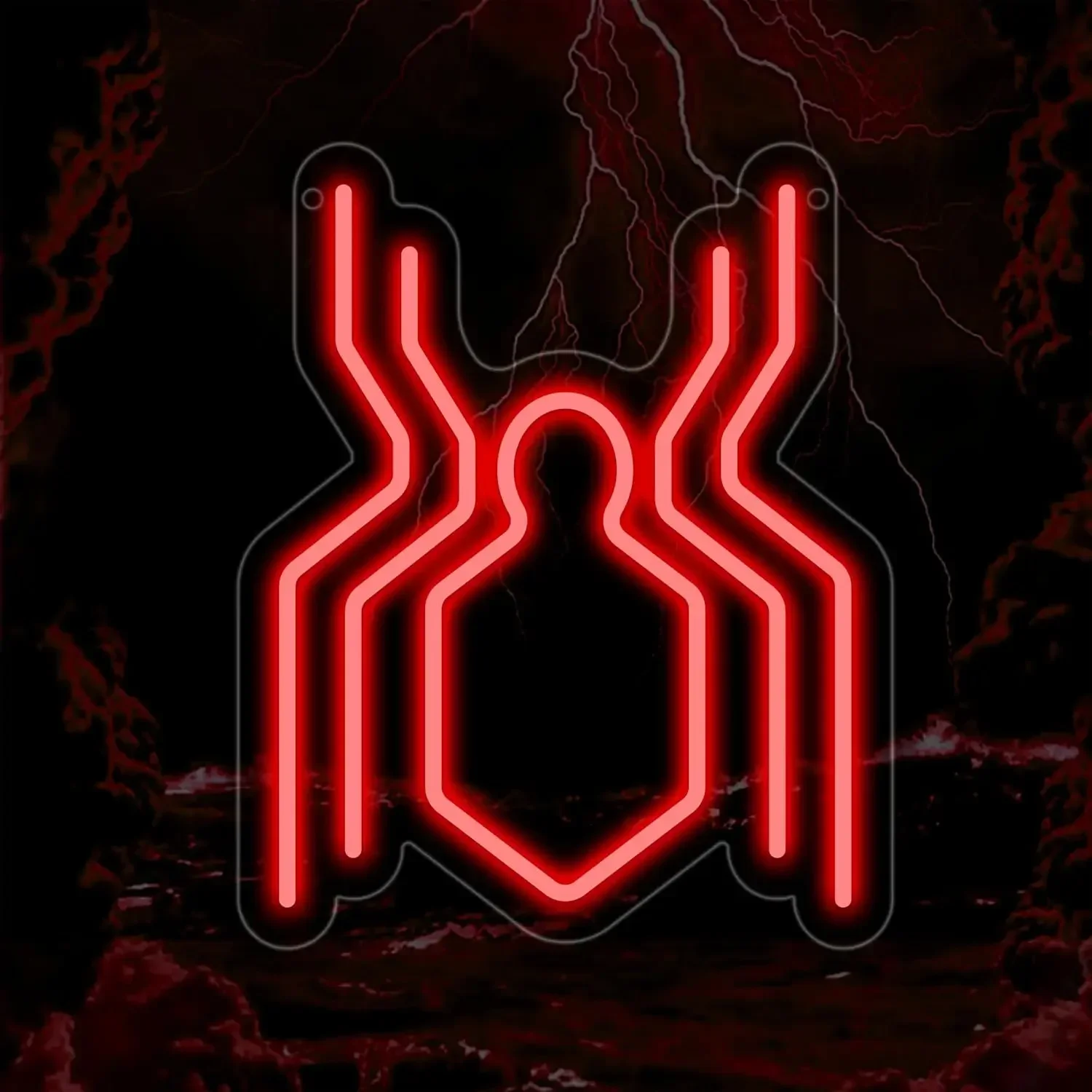 Description Picture 2 of itemSpider Neon Signs for Wall Decor,Neon Lights for Wall Led Business Signs Suitable for Man Cave Bar Pub Restaurant Christmas Gift