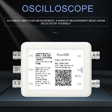 Wireless Wi-Fi and USB Virtual 5-Channel Oscilloscope Data Storage Acquisition Recorder Automotive Maintenance Utility Tool