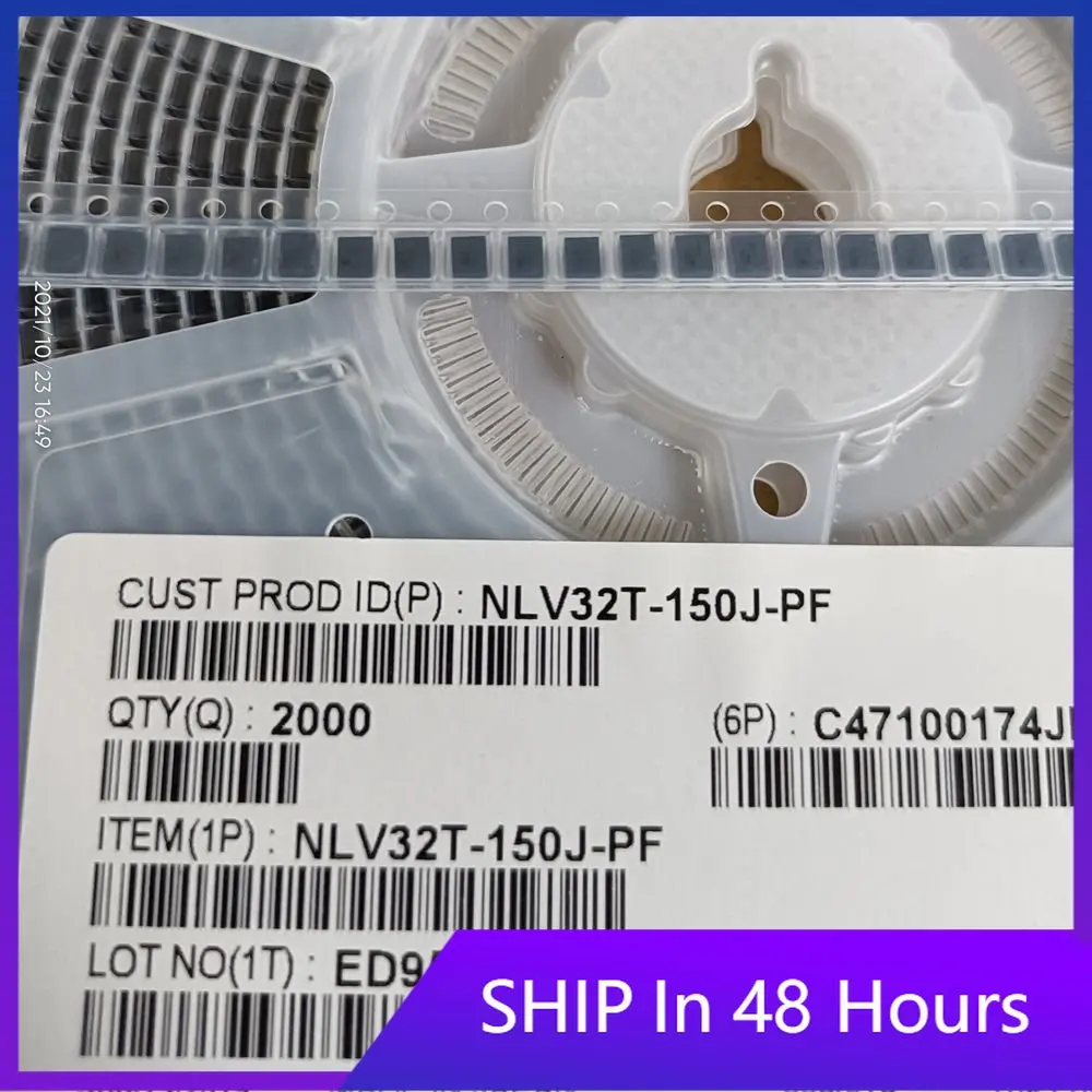 

NLV32T-150J-PF SMD high frequency winding inductance 1210 15uH 130mA