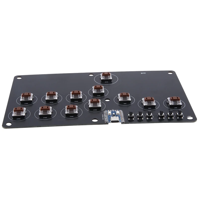 Hit-Box Fighting Joystick Controller Rgb Per Ps5/Pc/Ps4 Switch Turbo Development Board Joystick Di Combattimento Arcade Facile Installazione