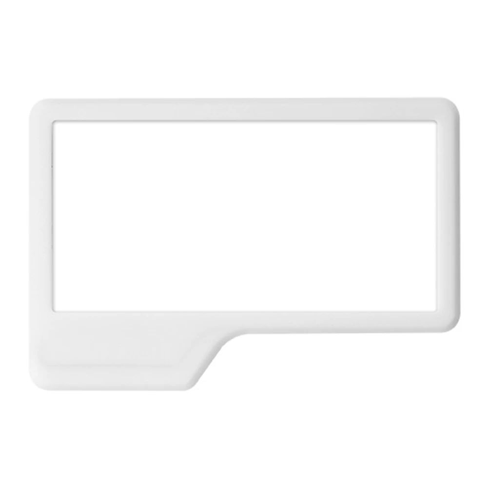 

Fashion Silicone Mirror Self Grips Mirror Shatterproof Shaving Makeup Silicone Travel 14.5x10cm Compact Mirrors