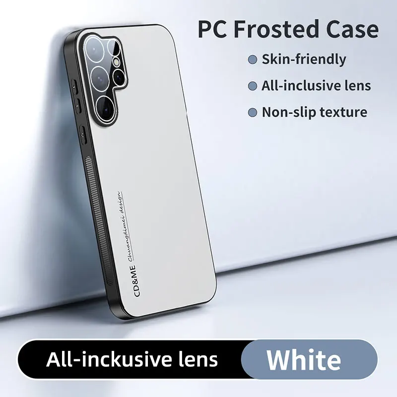 Hard AG Matte Plating Lens Protective Back Cover Case