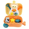 Baby Bathroom Backpack Beach Toys Duck Trolley Case Storage Beach Accessories Shovel Mold Set Sand Toy Games Sandbox For Kids 4