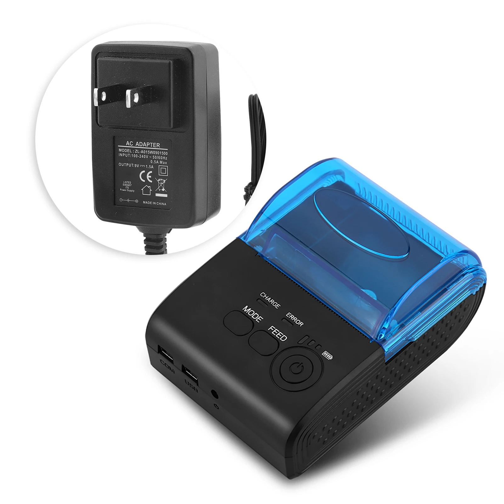 【Sale】58mm Mini Portable Bluetooth 4.0 Thermal Receipt Printer POS/ESC/STAR for Android Bluetooth Thermal Printer