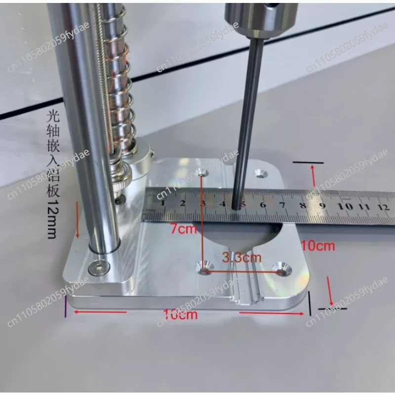 목공 드릴 프레스 스탠드 가정용 위치 조정 수직 드릴링 보조기 데스크탑 미니 핸드 드릴 홀더 미니 DIY