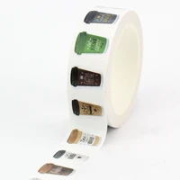 NEW 1PC 10M Decor Realistic Coffee Cups Emblems Set Washi Tape for Scrapbooking Journaling  Masking Tape Cute Stationery 1