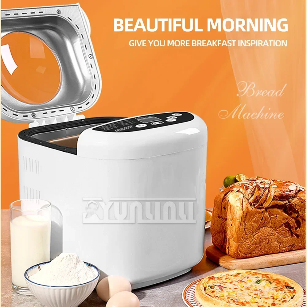 Automatic Multifunction Bread Maker Household Intelligent Dough Mixer Kitchen Cooking Appliances 2