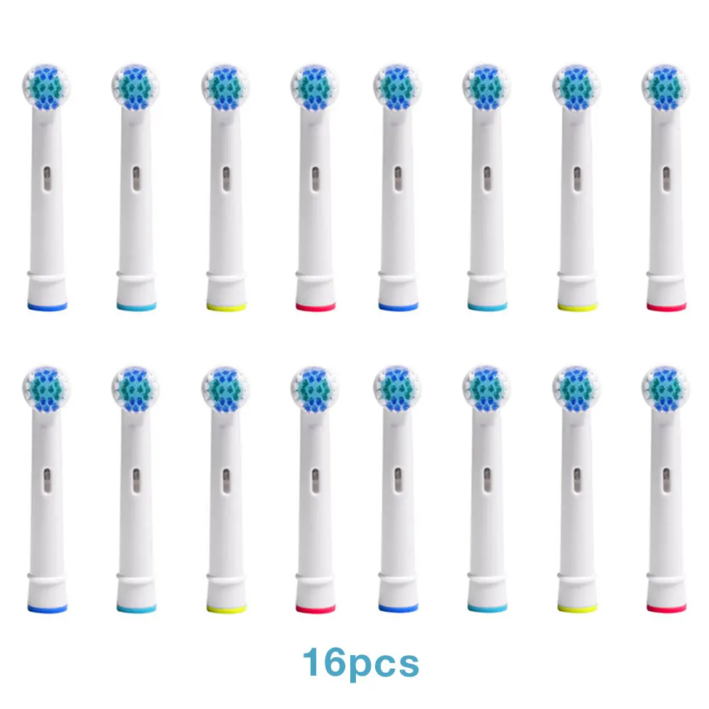 

Новинка 16 шт. сменные головки для электрической зубной щетки Oral B чувствительные головки щетки щетинки D25 D30 D32 4739 3709