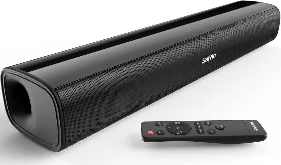 Saiyin 40 Watt Compact Bluetooth Sound Bar for TV