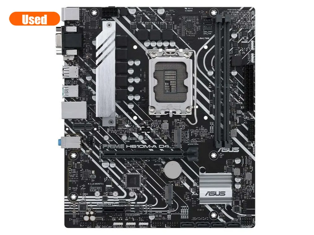 Supporto Per Scheda Madre Asus Prime H610M-A D4 Cpu 12Th-Gen Ddr4 64Gb Pcie4.0 Dual M.2 Socket Scheda Madre Desktop Intel H610 Atx