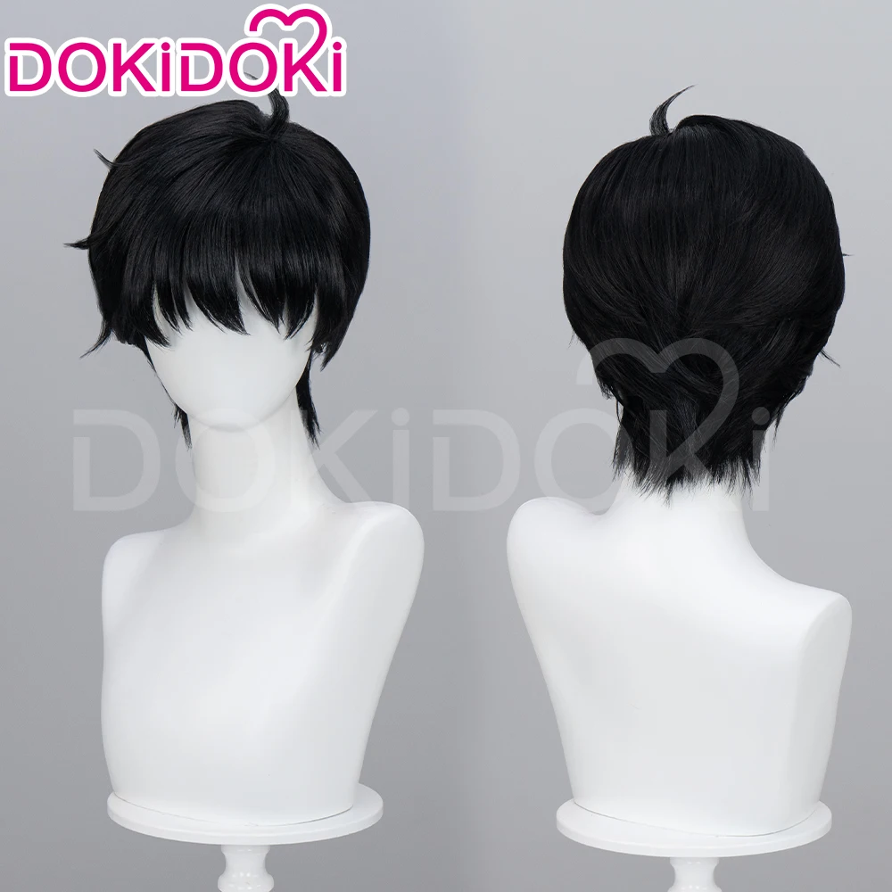 IN STOCK Sung Jin Woo Cha Hae in Wig Anime Solo Leveling Cosplay DokiDoki Kinght Killer Men 30cm Short Hair Woo Sung Free Cap