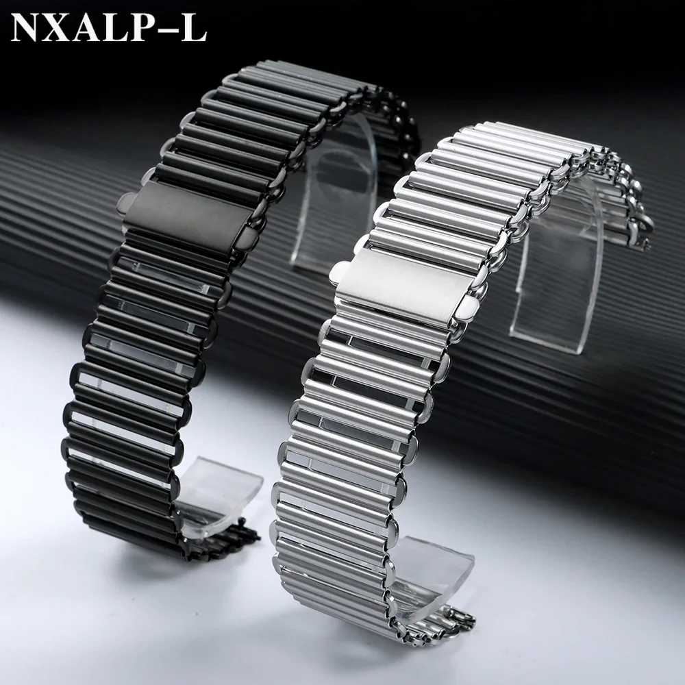 Premium Stainless Steel Quick Release Watch Strap - High Quality Metal Bonklip Bracelet Accessories
