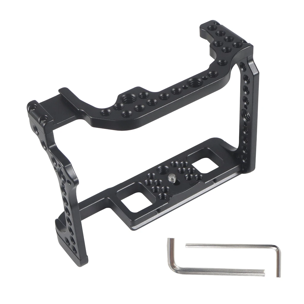 Cage de caméra, Film vidéo, stabilisateur, pour Canon EOS R/R7, cadre  complet, support de chaussure froide pour bras magique, Microphone, lampe  vidéo | AliExpress