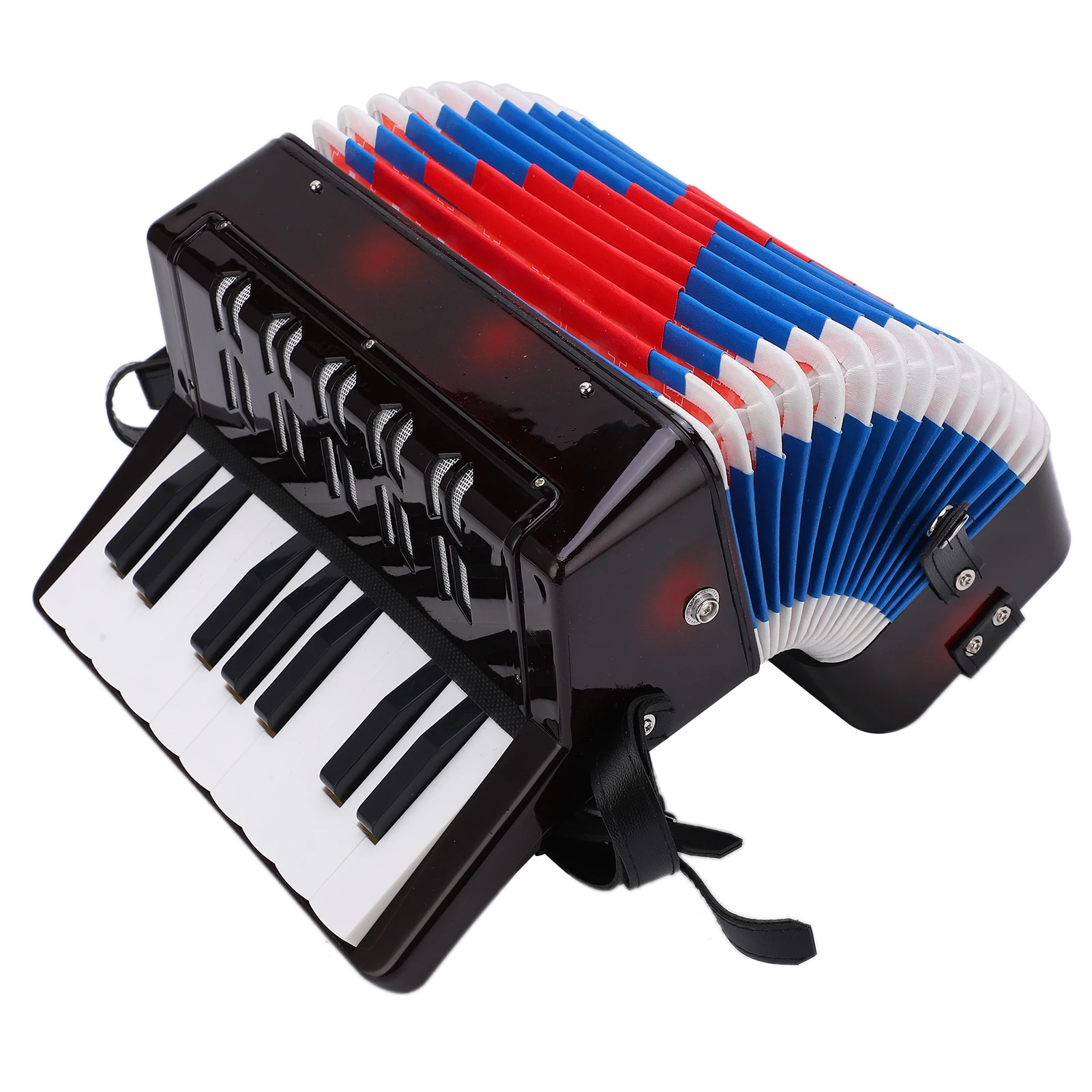 17 Key 8 Bass Accordion Musical Piano Keyboard Toy Rhythm Training Spring Instrument