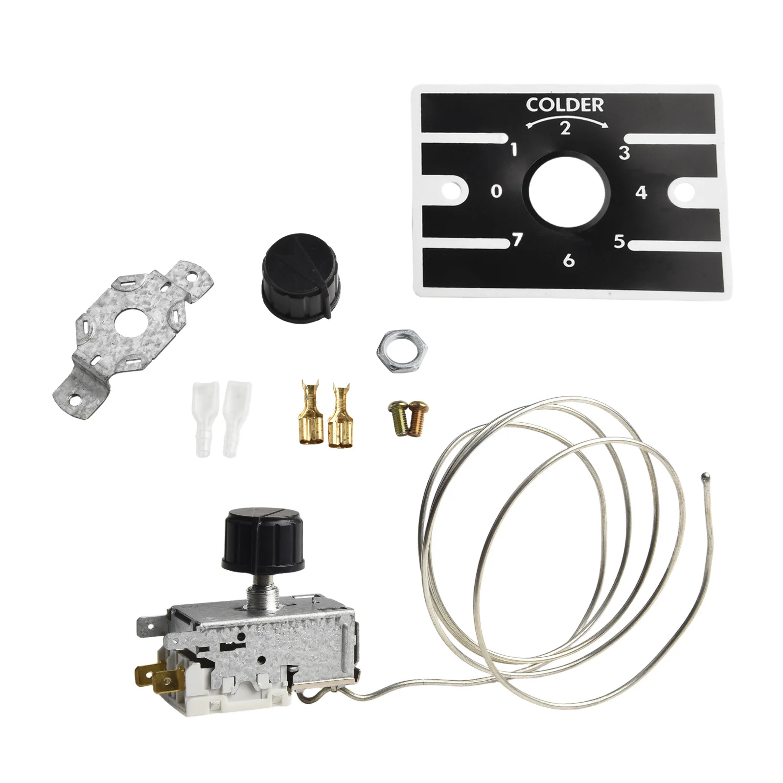 Description Picture 2 of itemK50-P1125 Refrigerator Mechanical Temperature Controller Thermostat Refrigerators Replacement Accessories Home Appliances Parts