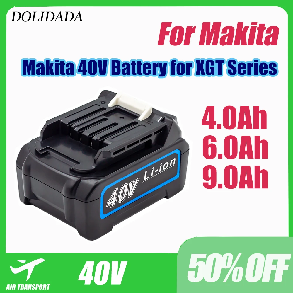 

New 4.0Ah 6.0Ah 9.0Ah For Makita 40V Rechargeable battery For XGT Power Tools 40V BL4025 BL4040 BL4020 BL4050 BL4060 BL4050B