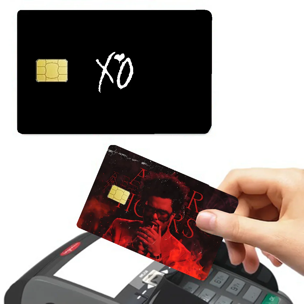 The Weeknd Anime Front Cover Film Sticker Skin