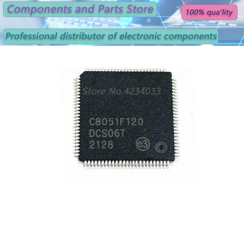 

1pcs 100% New C8051F120-GQR C8051F120 QFP100 Geïntegreerde Chip Originele Nieuwe