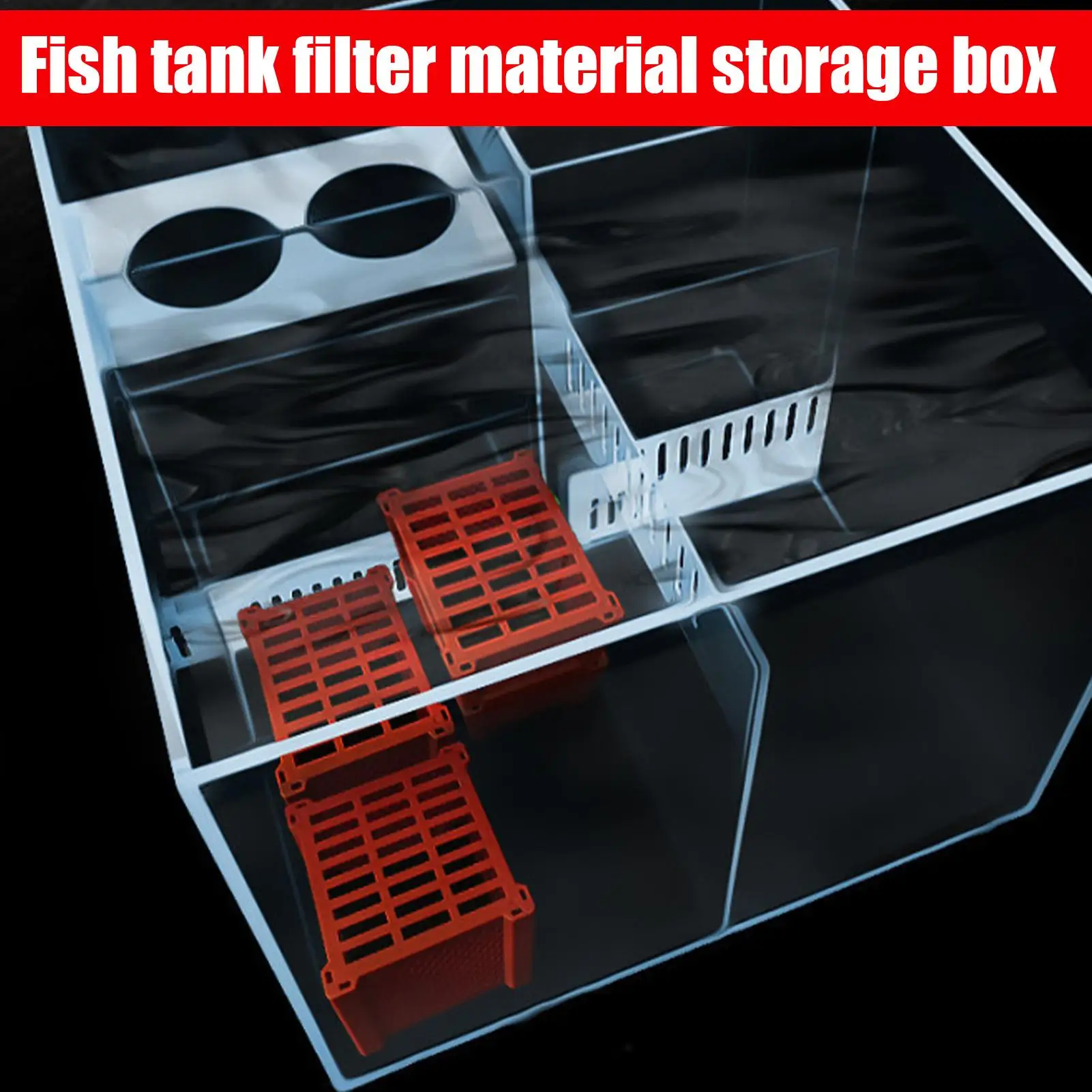 Aquarium Cube Filter Ultra Strong Filtration And Absorption Activated Charcoal Cubes For Pools Water Purifier Cube filter