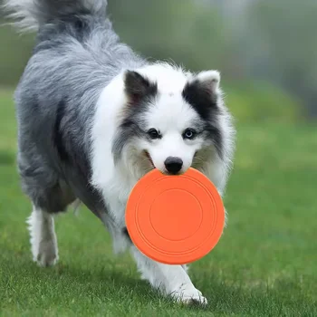 Durable Soft Rubber Dog Frisbee 1