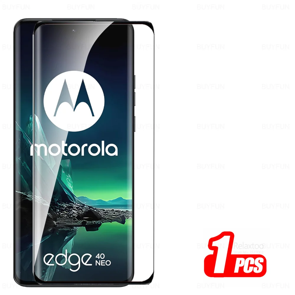 لموتورولا حافة 40 Neo 40Neo الزجاج المنحني 1-3 قطع...