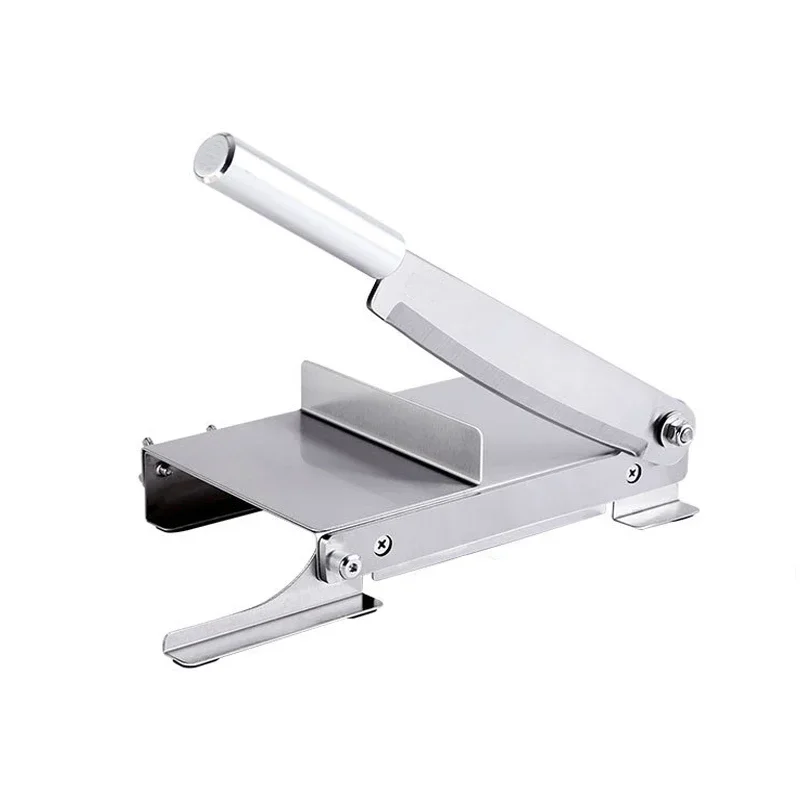KD0270 Commercial 9.5 Inch Food Slicer Cutting Medicine Knife Ginseng Cake Cutting Machine Stainless Steel Household Cutter 220