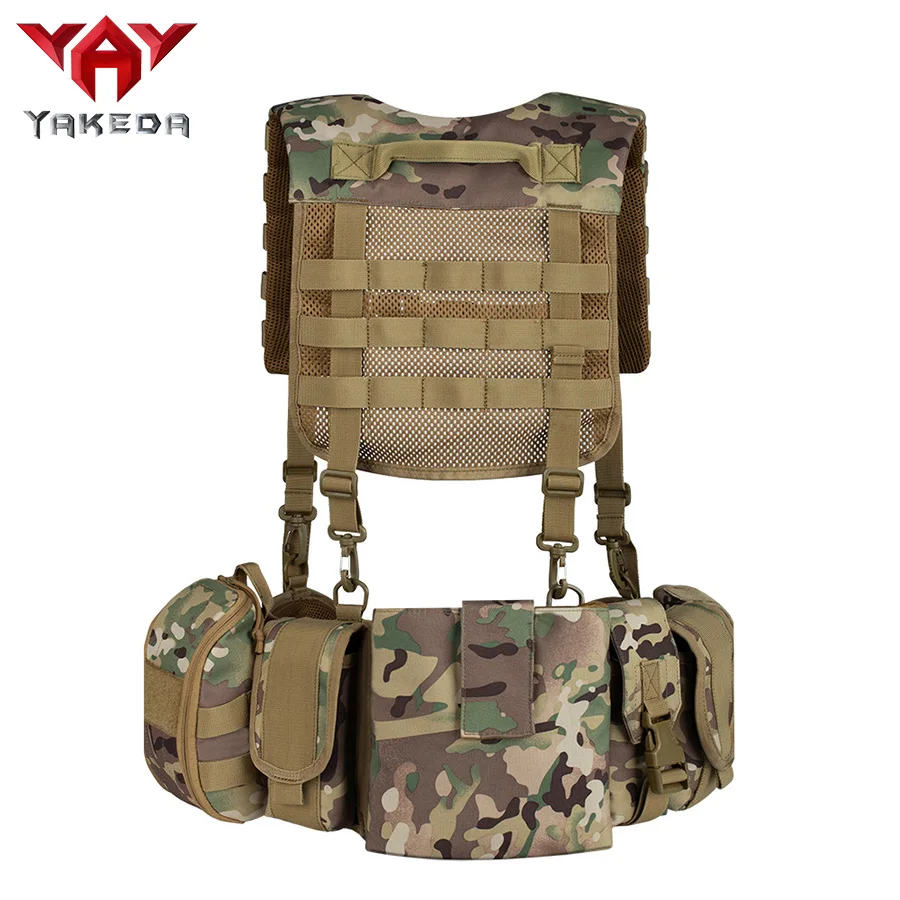 Camouflage Chest Strap Multi Functional Outdoor Training Vest