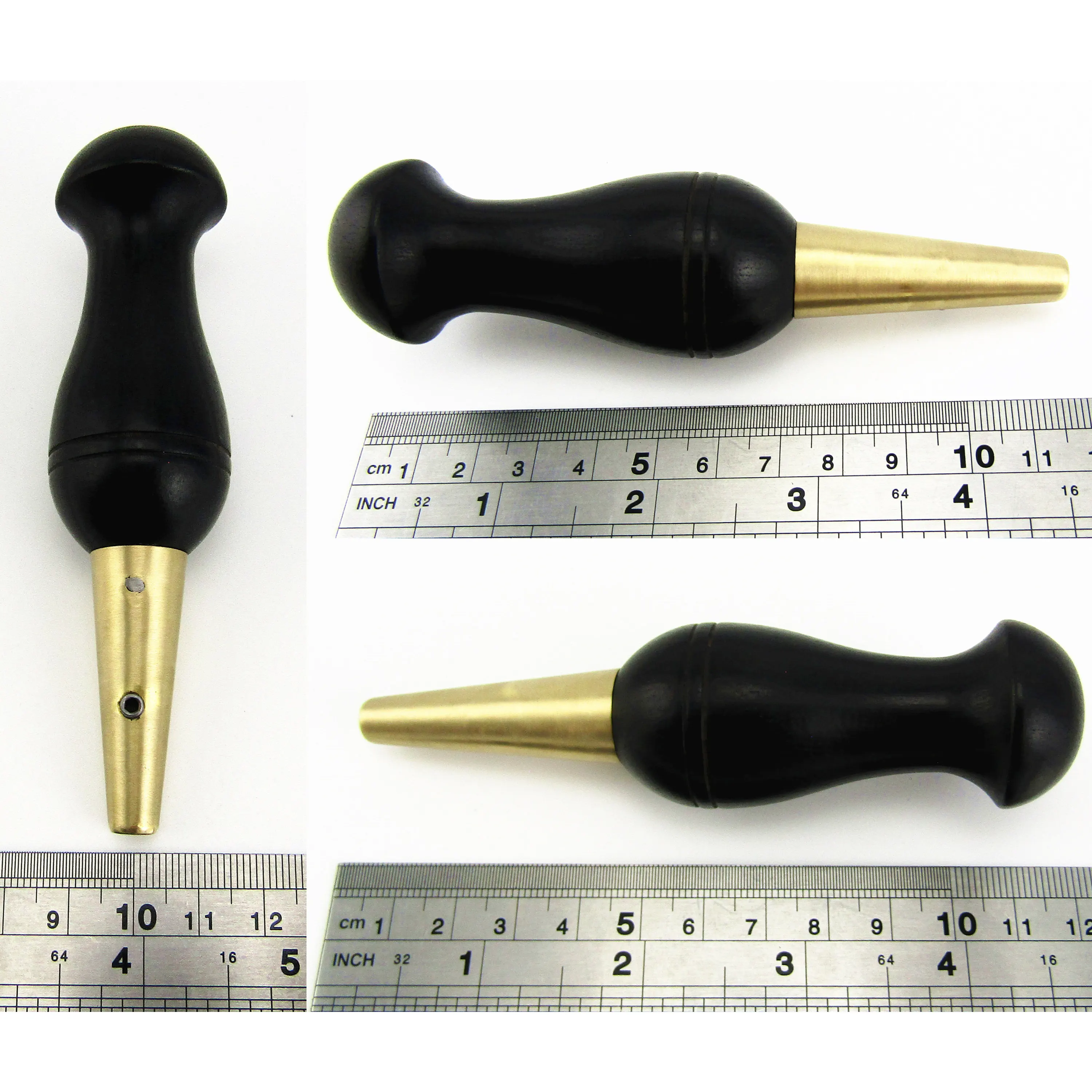 0-4.4mm Leather Crafts Sewing Stitching Awl Taper-shank Clip Needle Handle Tool Suitable for needles with a diameter of 0-4.4mm