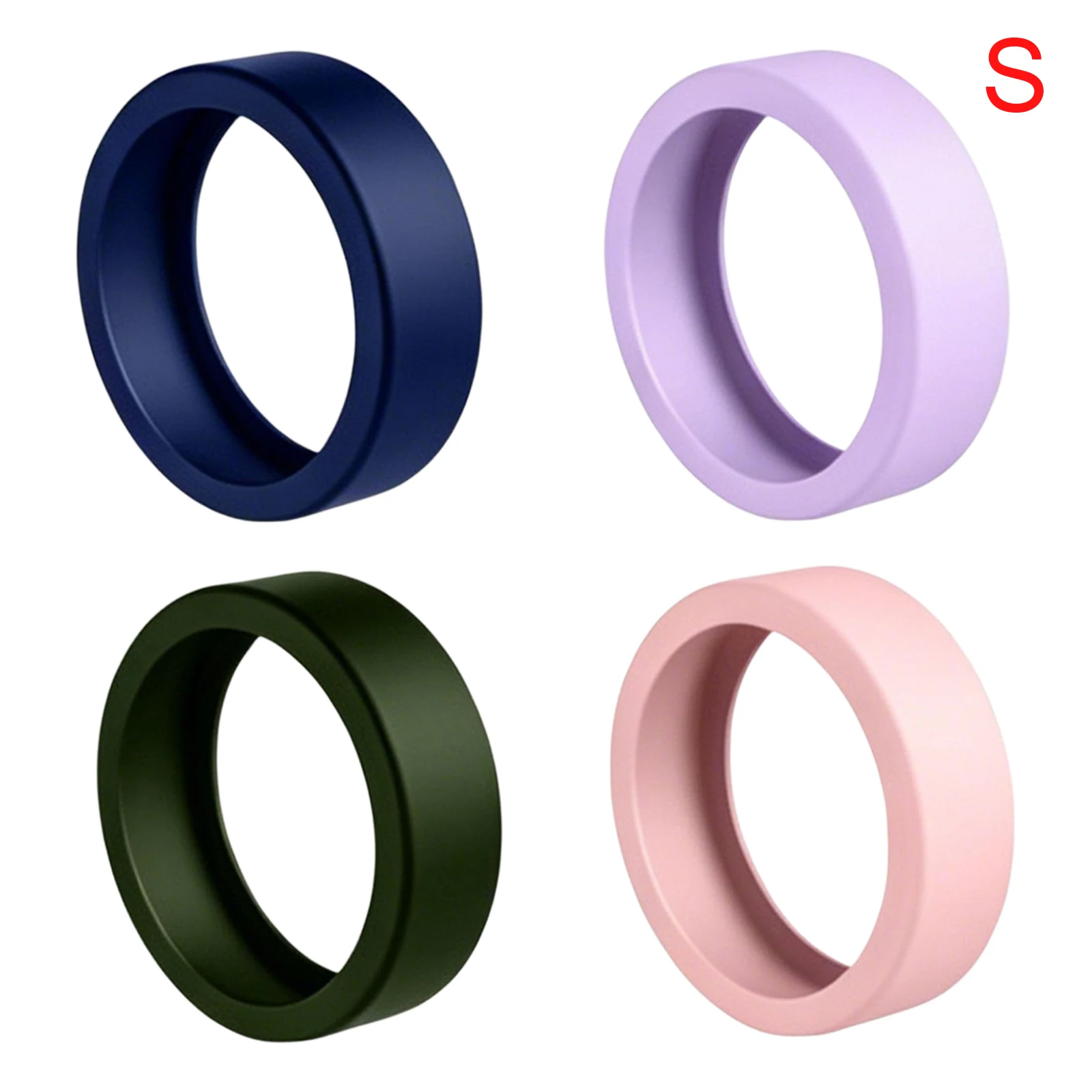 Confezione da 4/8 Protezioni in Silicone per Anello Oura Ring 5, Custodia Protettiva per Smart Ring, Ideale per Palestra e Allenamento, per Uomini e Donne - immagine 2