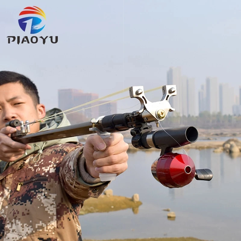 New Hunting Slingshot Rifle Precision Shooting Retractable Folding