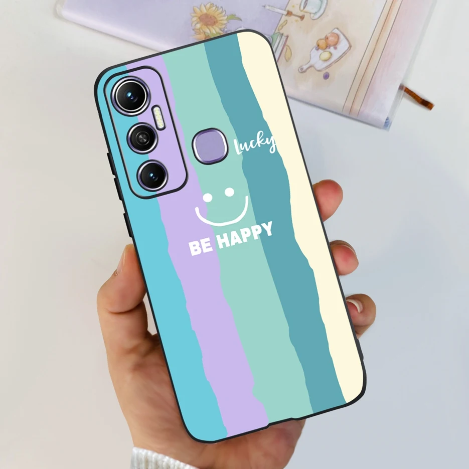 Cute Cartoon Flowers Silicone Soft TPU Phone Case - Enhanced Protection Bumper Cover