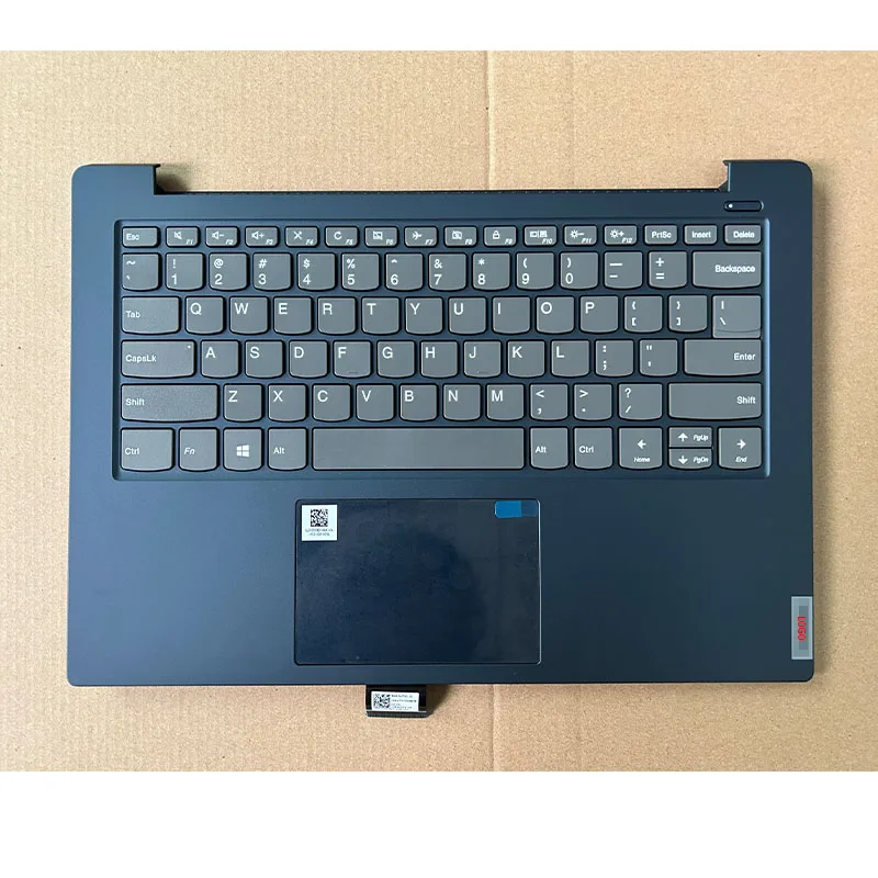 

Новинка, Оригинальный чехол для Lenovo Ideapad S340-14IWL IIL, клавиатура для ноутбука, подставка для клавиатуры C, синяя английская Сенсорная панель 5CB0S18461