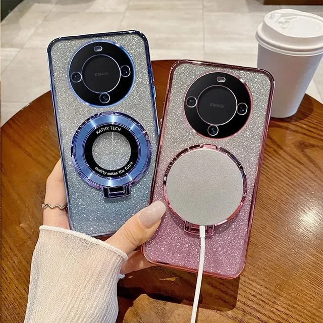 312520-c40f0f.jpg جراب لين لامع متدرج مع حامل Honor