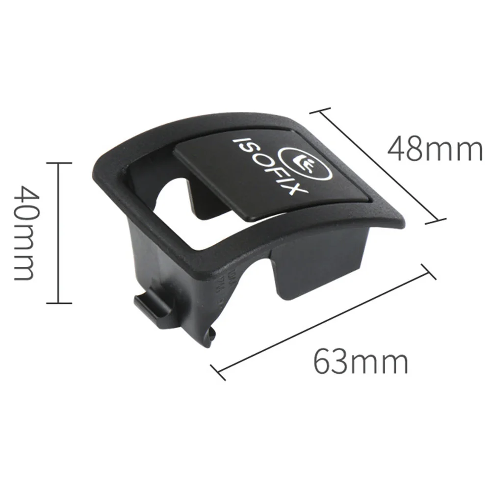 2059200513 Auto Rear Child Safe Seat ISOFIX Switch Cover for Mercedes Benz W205 W117 W176 W156 C-Class 2015-2021 Car Accessories