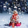 Automatic Fireworks Bubble Machine With Flash Lights Sounds For Kids Outdoor Toys Pro Party Festival Celebrate Bubble Machines 4