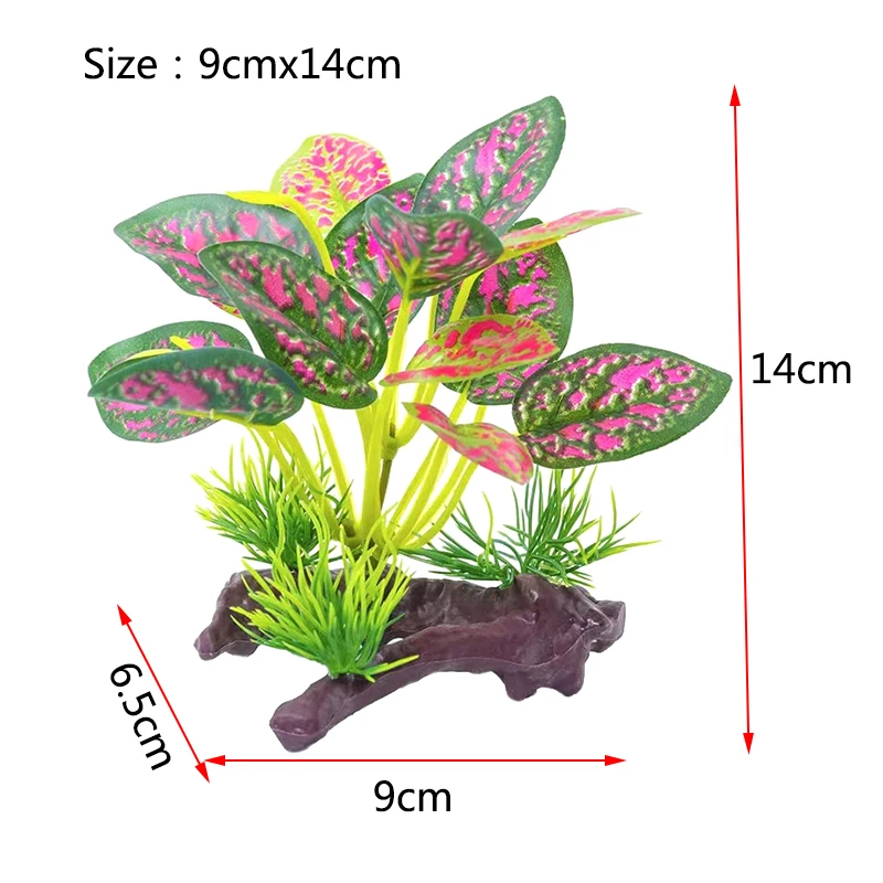 Artificial Underwater Grass Aquarium Fish Tank Simulation Decoration Backgrounds Plants Accessories