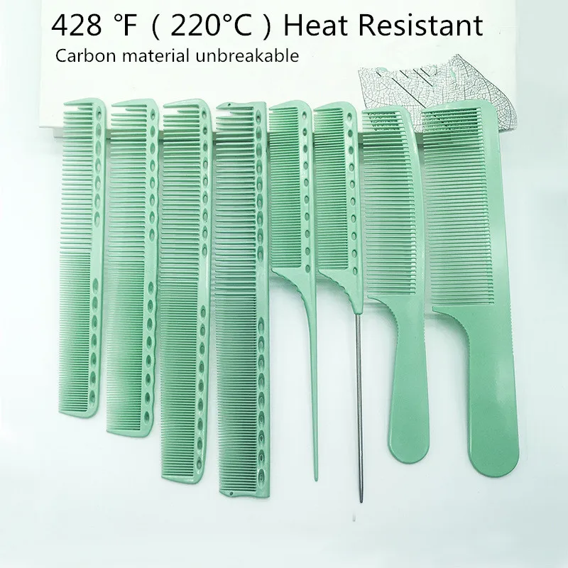 1pcs Professional Comb Heat-resistant Hairdressing Hair Styling Brush Durable Haircut Comb Salon Various Materials