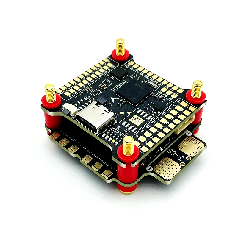 

Контроллер полета Aocoda-RC BEETLE H760 Stack H743 3-6S MPU6000 BL32 60A 128KESC