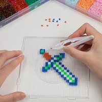 10000 pcs/Bag 2.6mm Hama Beads Puzzle Perlen Iron Beads Diy Perler Fuse Bead Intelligence Educational Toys thermal mosaic beads 1