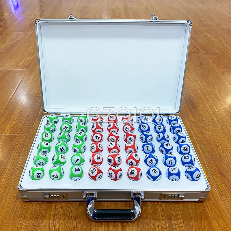 Aluminum alloy ball box roulette wheel lottery juego bingo lottery machine maquinas de bingo para locales sociales
