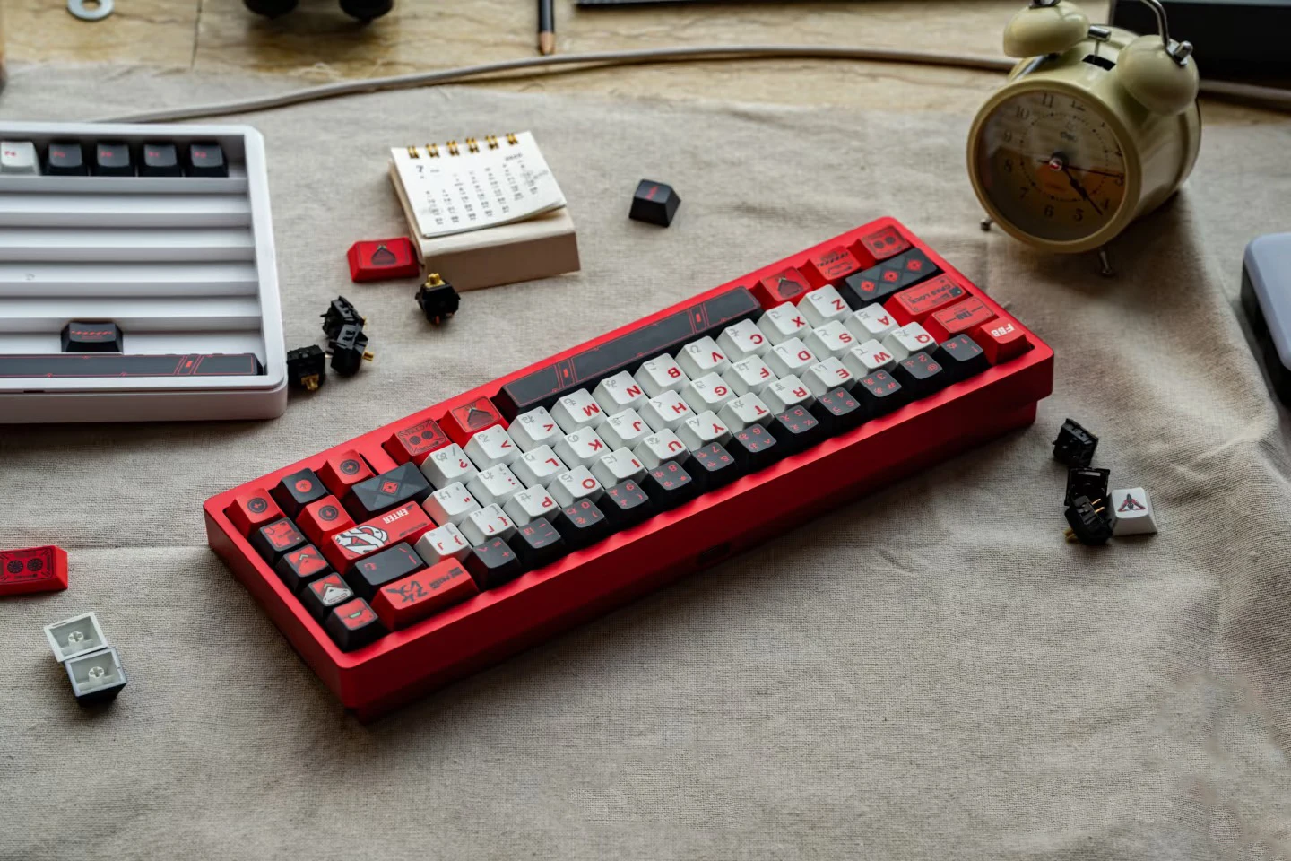 Weikav Nut65 アルミメカニカルゲーミングキーボードキットガスケット