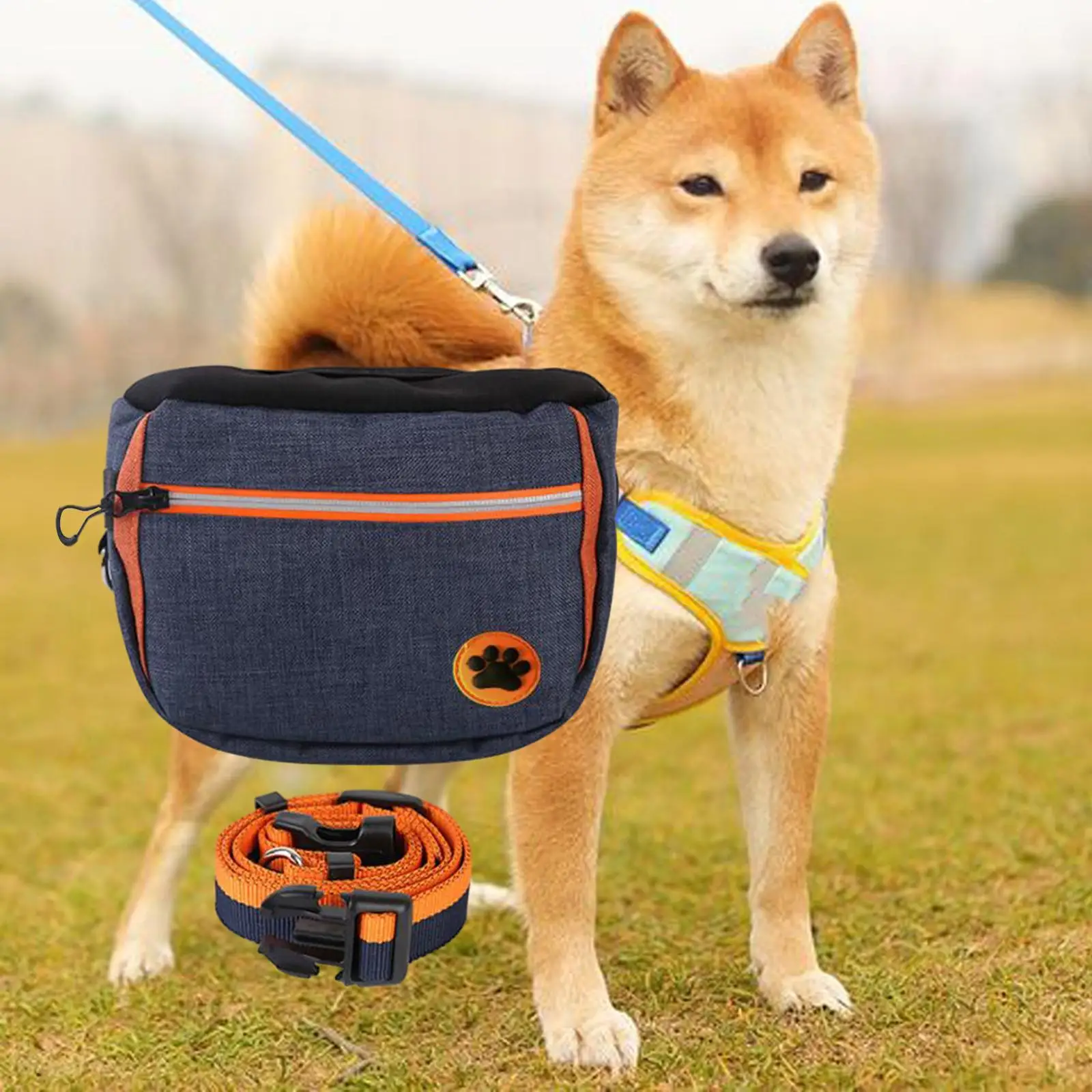 

Многофункциональный чехол для собак, семейный контейнер для щенков, сумка для лакомств, карман для лакомства для домашних питомцев для бега, пешего туризма, прогулок, бега