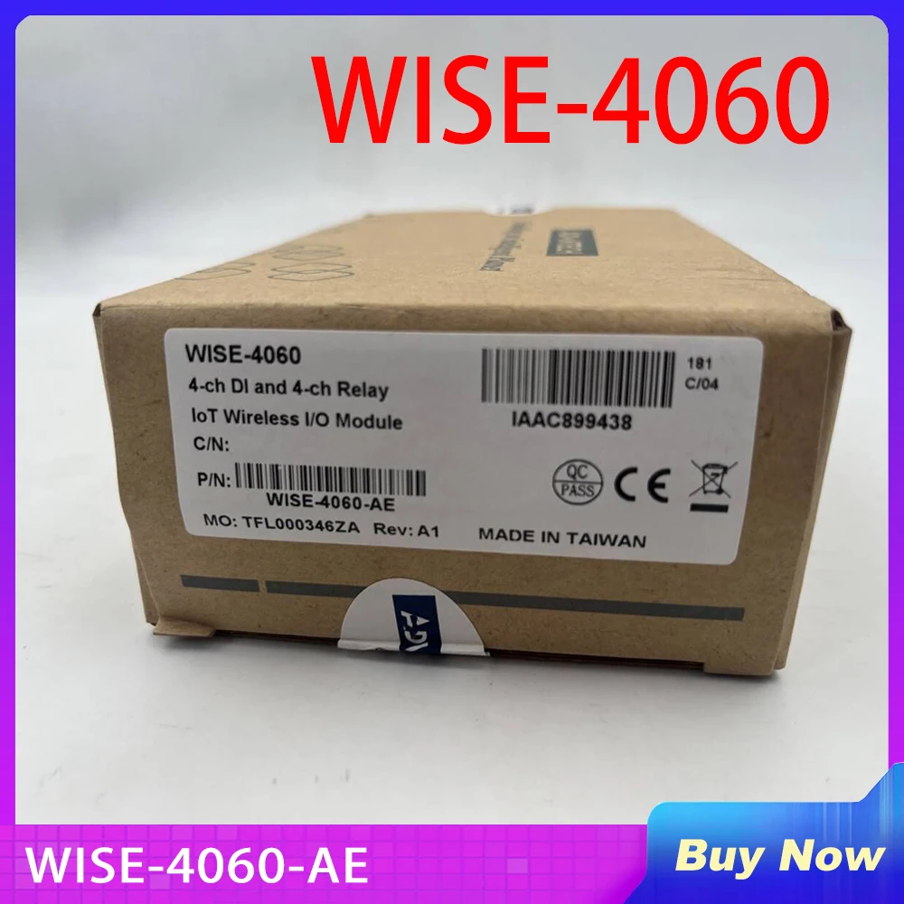 

For ADVANTECH 4-channel Isolated Digital Input Isolated Relay Output Wireless I/O Module WISE-4060