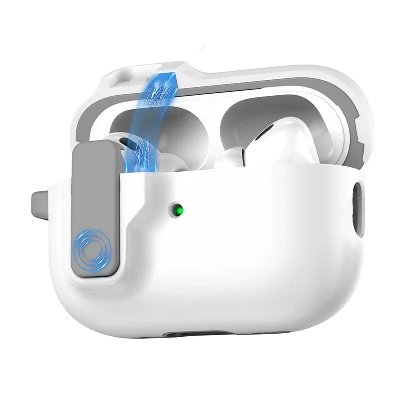Compatibile Con Airpods Pro 2Nd 1St Generation Usb-C Auto Snap Switch E Secure Lock Clip Case Design Cover Per Airpods 3 2