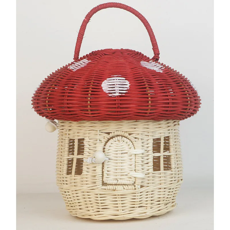 Fruit Handmade Bag Oak Shoulder Handbags For Women Casual High-Quality Versatile Luxury Exquisite Female Crossbody Messenger Y2k