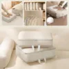 Self Compression Organizer Down Jacket Storage Bag Space Saver Comforter Clothing Bedding Duvet Blanket Travel Packing Case 2