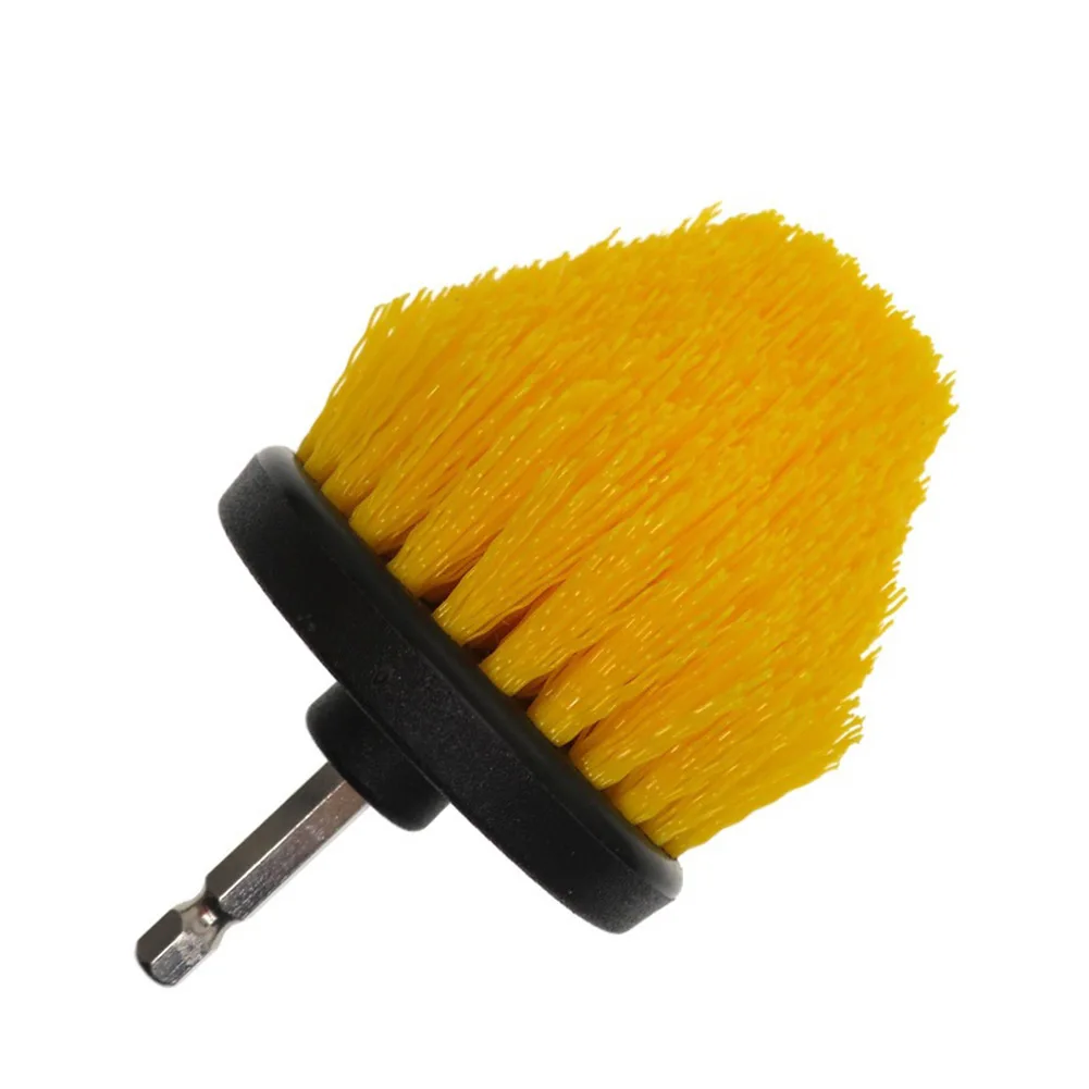2.5In Cone Electric Drill Brush Cleaner Brush Auto Tires Cleaning Tools Polishing Cone For Cleaning Bathtub Floor Tile drill brush power scrubber drill brush electric drill brush