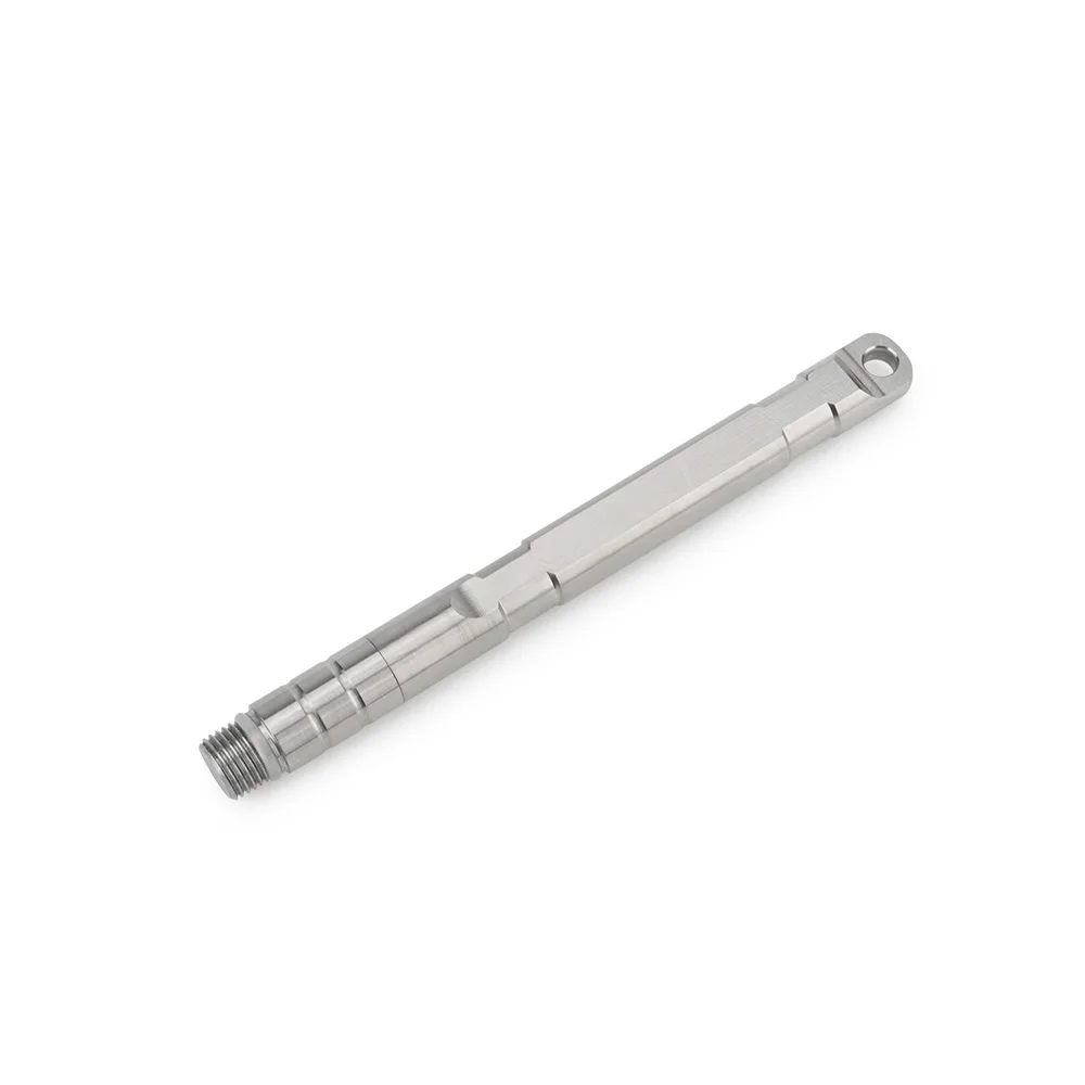 1pc Titanium Alloy Toothpick Key Chain Accessories Fruit Stick Toothpick Holder Portable Outdoor EDC Tool 6